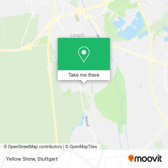 Yellow Snow map