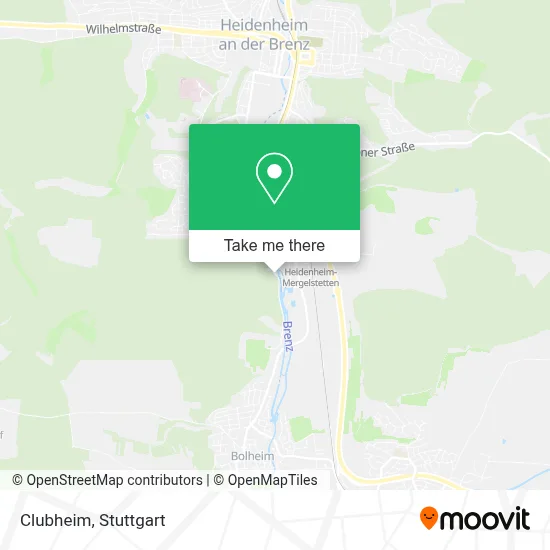 Clubheim map