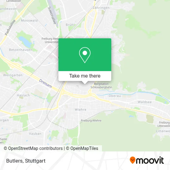 Butlers map