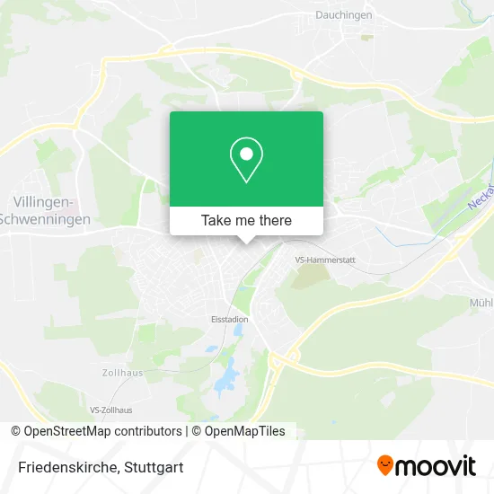 Friedenskirche map