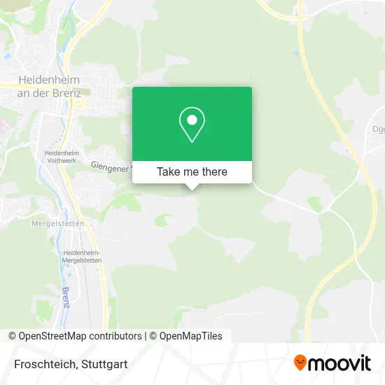 Froschteich map