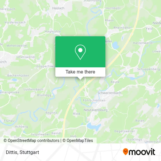 Dittis map