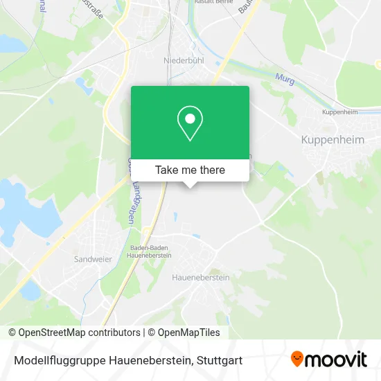 Modellfluggruppe Haueneberstein map