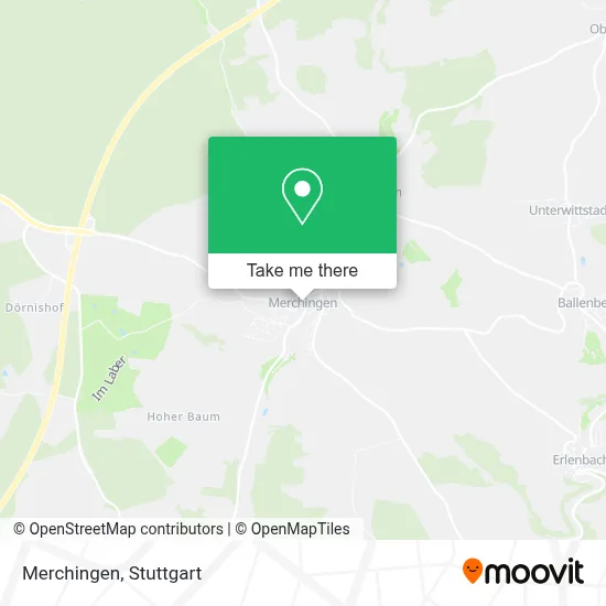 Merchingen map