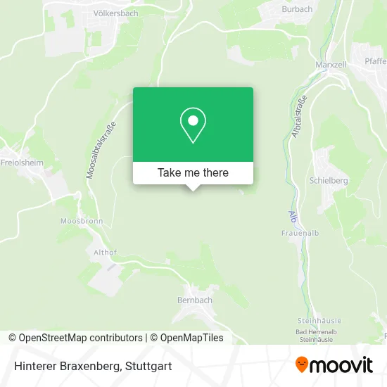 Hinterer Braxenberg map