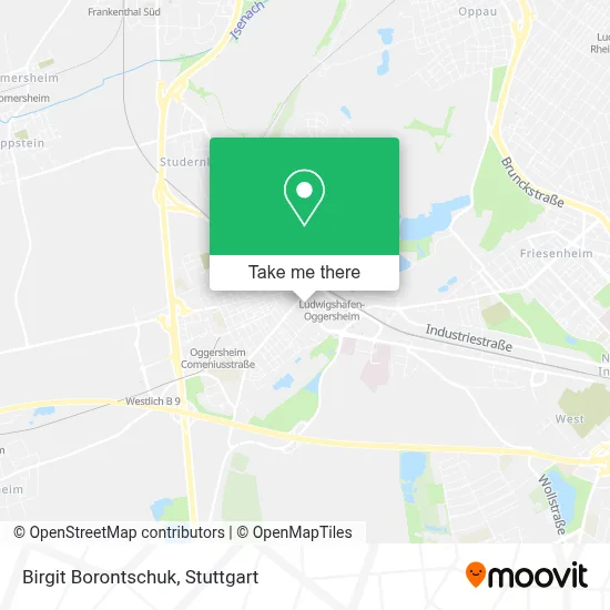 Birgit Borontschuk map