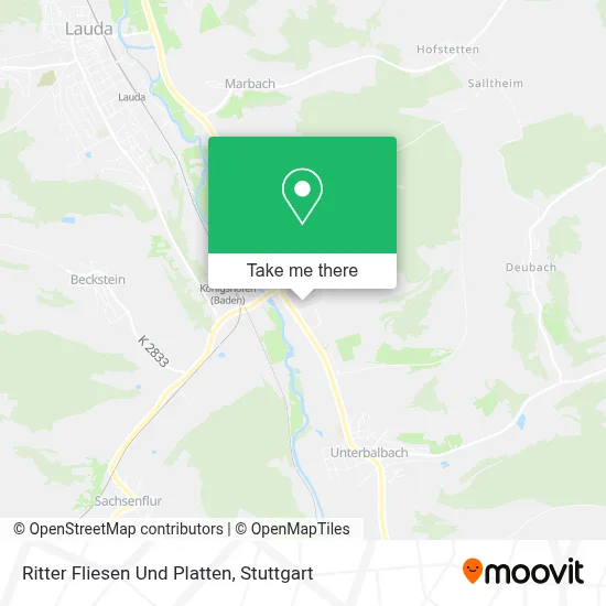 Ritter Fliesen Und Platten map