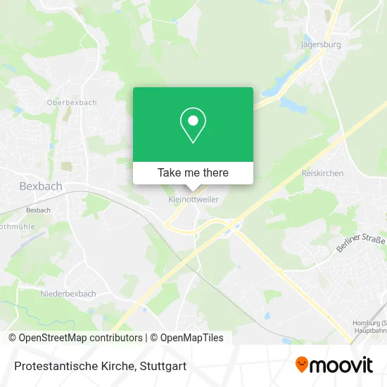 Protestantische Kirche map