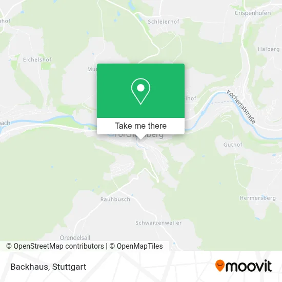 Backhaus map