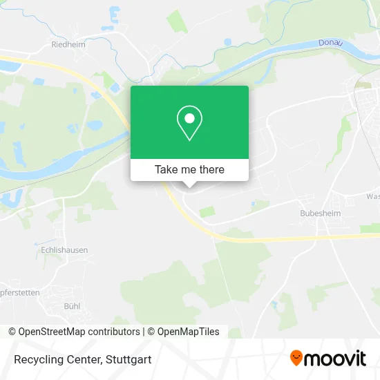 Wertstoffhof map