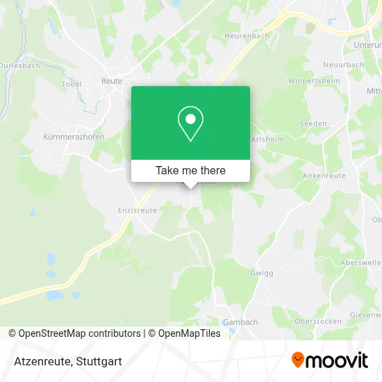 Atzenreute map