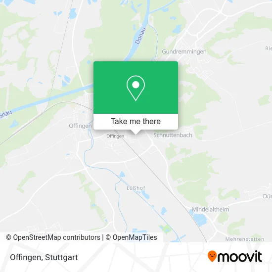 Offingen map