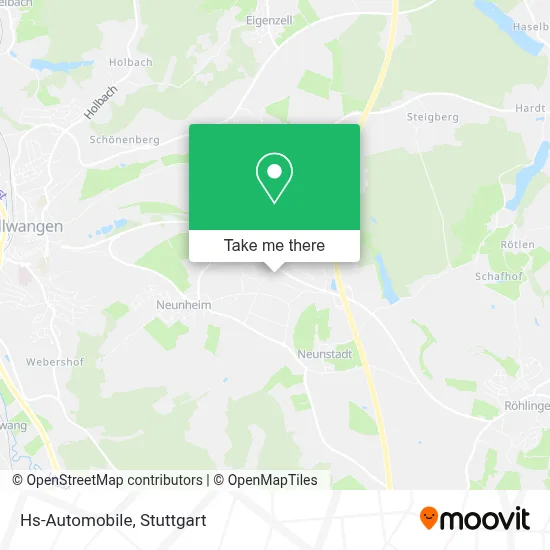 Hs-Automobile map