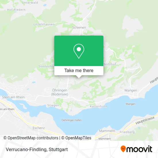 Verrucano-Findling map