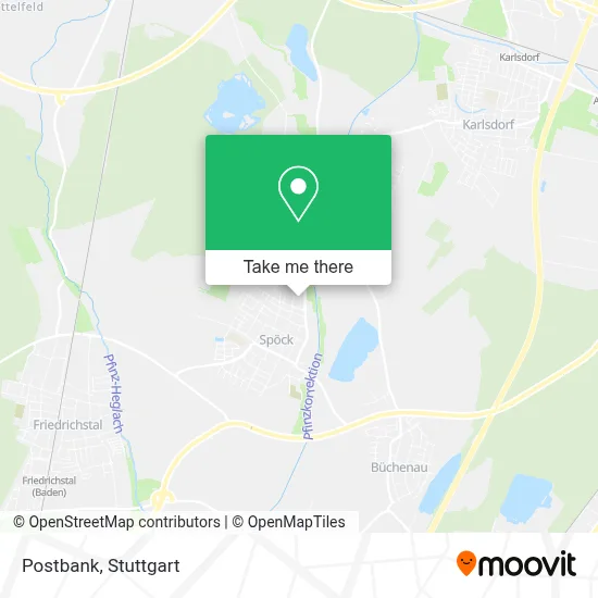 Postbank map