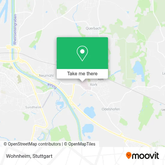 Wohnheim map