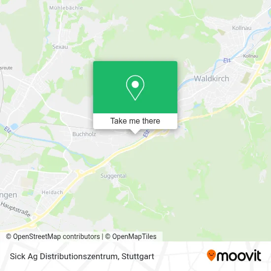 Sick Ag Distributionszentrum map