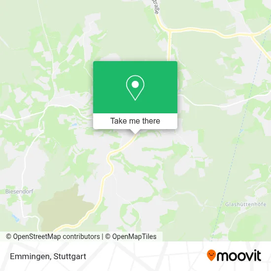 Emmingen map