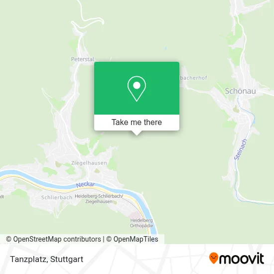 Tanzplatz map