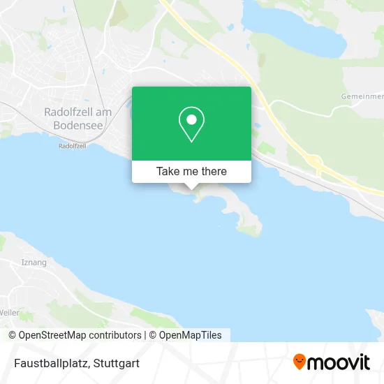 Faustballplatz map