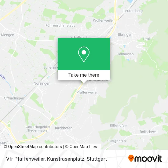 Vfr Pfaffenweiler, Kunstrasenplatz map