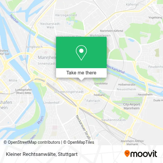 Kleiner Rechtsanwälte map