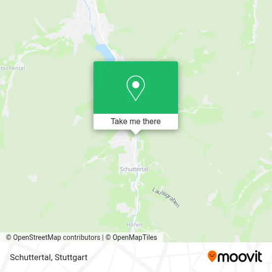 Schuttertal map