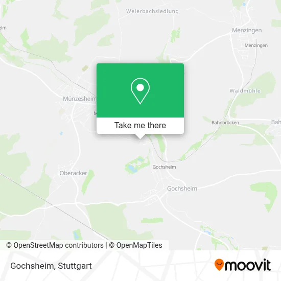Gochsheim map