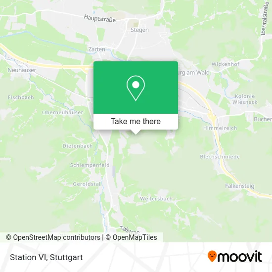 Station VI map