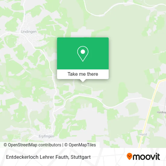 Entdeckerloch Lehrer Fauth map