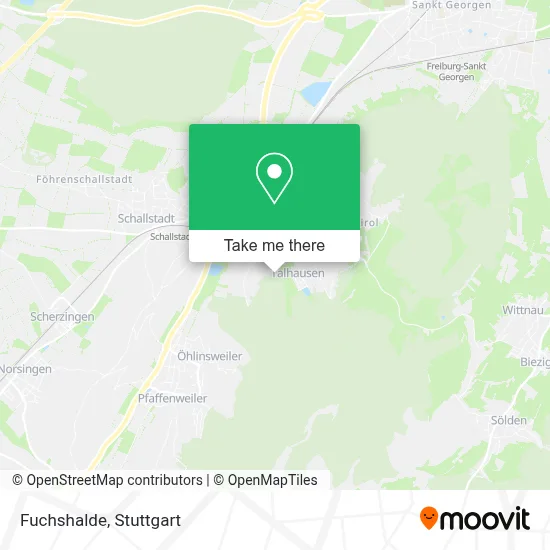 Fuchshalde map