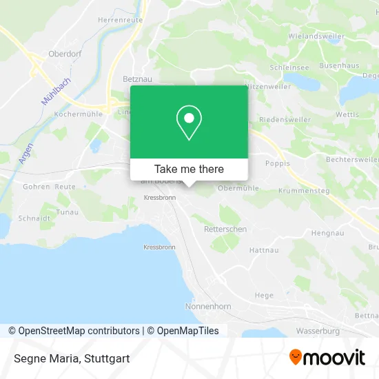 Segne Maria map