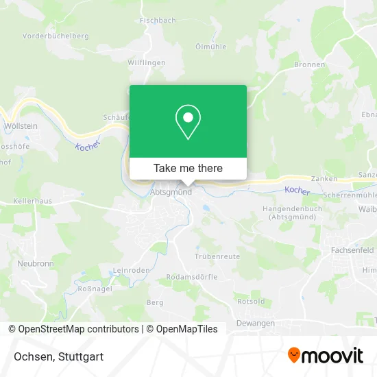 Ochsen map