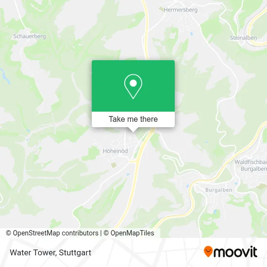 Wasserturm map