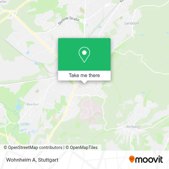 Wohnheim A map