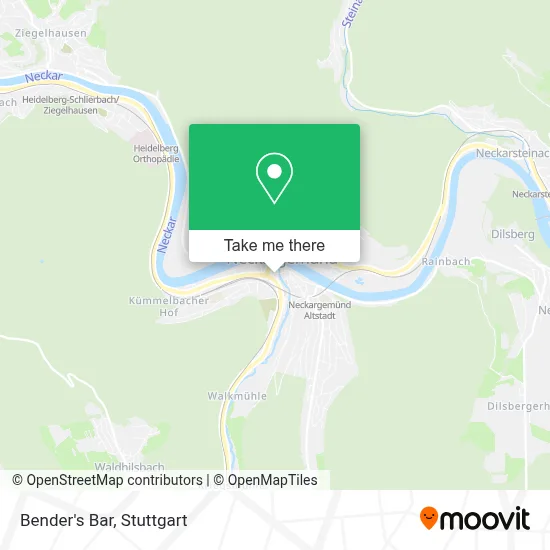 Bender's Bar map