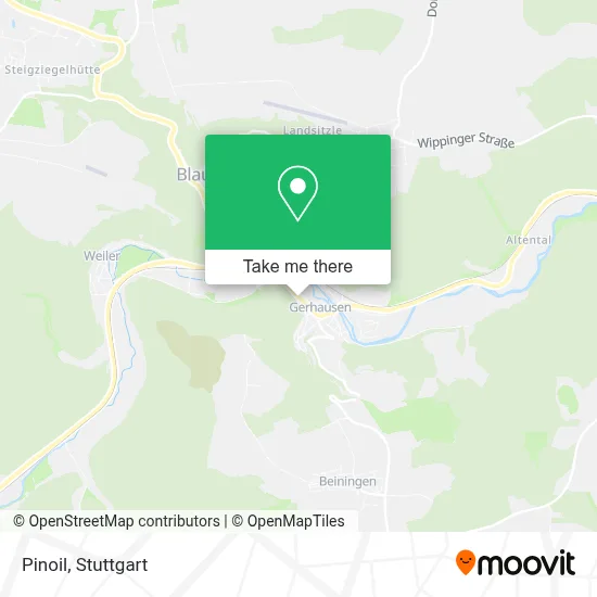 Pinoil map