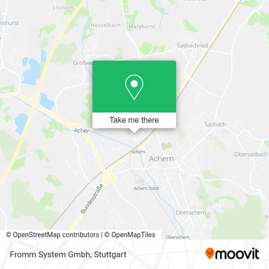 Fromm System Gmbh map
