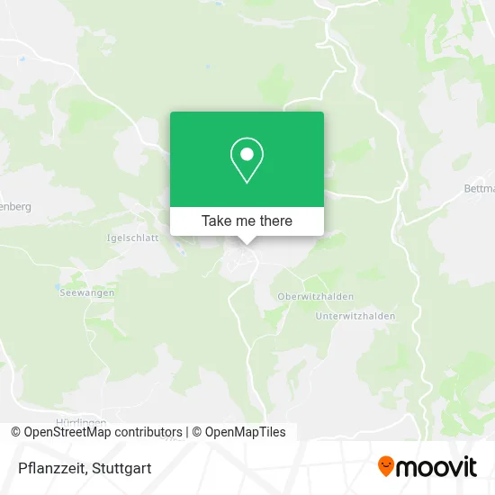 Pflanzzeit map