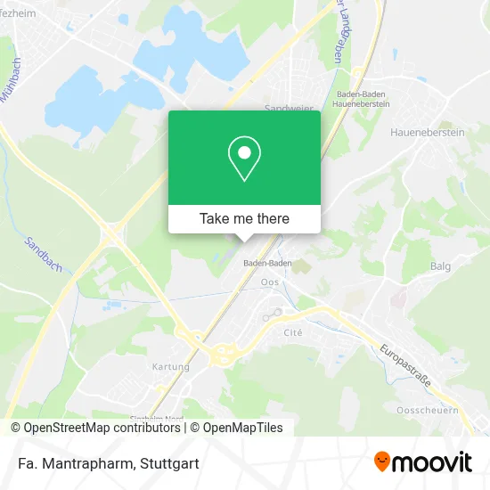 Fa. Mantrapharm map
