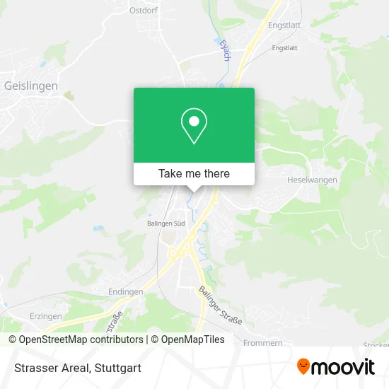 Strasser Areal map