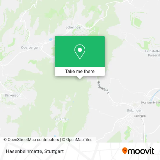 Hasenbeinmatte map