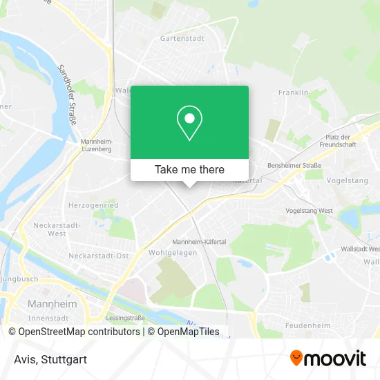 Avis map
