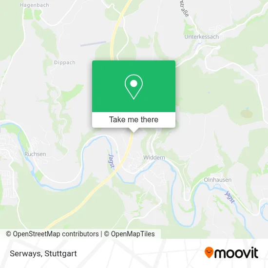 Serways map