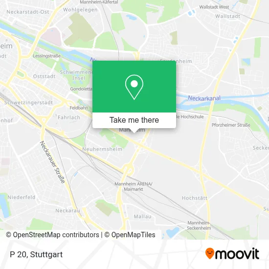 P 20 map