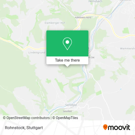 Rohnstock map