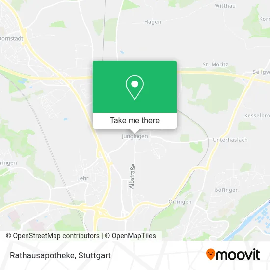 Rathausapotheke map