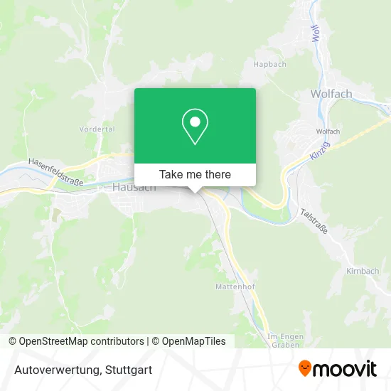 Autoverwertung map