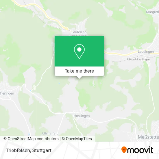 Triebfelsen map