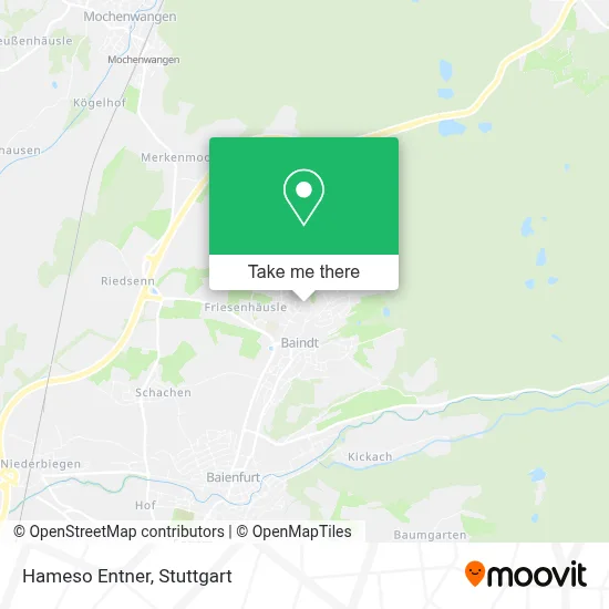 Hameso Entner map